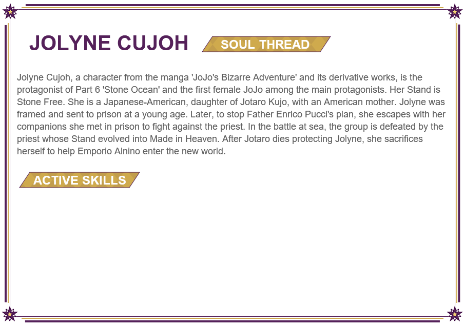 Character Description 3